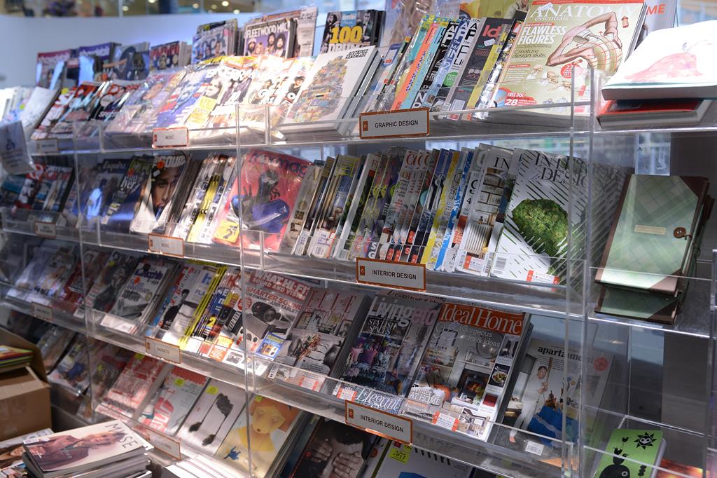 עולם הירחונים של גו דוכן